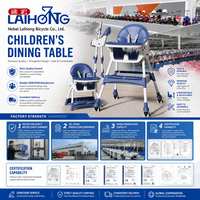 Chaise haute pour bébé portable, pliable et réglable, de qualité garantie pour la maison