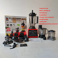 Mixeur professionnel de comptoir en acier inoxydable OEM/ODM 9500W 4L, mélangeur commercial robuste 8 en 1
