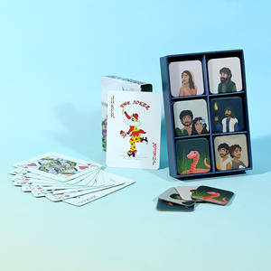 High-End 320g Blue Core Paper Poker 976 88*63 Tarjeta ancha Versión Europea americana para ocio y juegos - Product Image 6