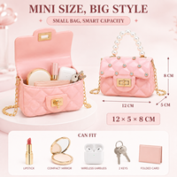 Sacs à bandoulière en cuir PVC pour enfants et femmes, sacs à bandoulière en forme de cœur pour filles, mini porte-monnaie pour enfants, sacs à main en gelée, cadeaux pour enfants