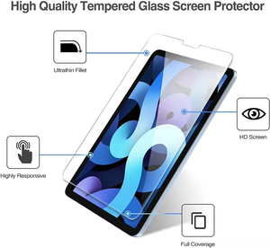 Protection d'écran en verre trempé très vendue pour Apple iPad Air 5 2022, iPad 10 10,9 pouces, Air 4, PRO 11, film trempé - Product Image 3