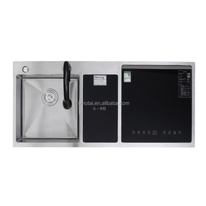 Lave-vaisselle intégré évier en acier inoxydable avec lave-vaisselle nettoyage par ultrasons stérilisation à haute température Machine à laver - Product Image 3