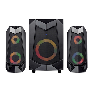 New 2.1 màu xanh răng loa với 20 Wát siêu thấp bass tạo ra rạp chiếu phim chất lượng âm thanh cao không dây tương thích với USB và AUX - Product Image 2