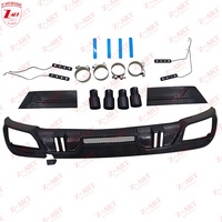 Z-ART LD Style Carbon-Faser Tuning Karosserie-Kit für BMW F96 X6M Carbon-Faser Windabweiser-Set für BMW X6M Facelift Stoßstange 2019-2022