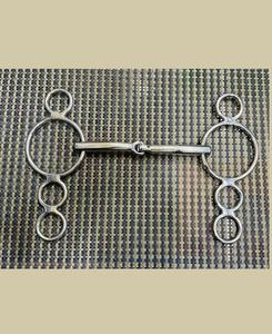 Bocado de acero inoxidable más vendido para entrenamiento de equitación y uso ecuestre al aire libre - Product Image 2