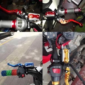 مجموعة ذراع الفرامل والقابض الهيدروليكي القابل للطي والقابل للتعديل من الألومنيوم CNC مقاس 7/8 22 مم للتحكم في الفرامل الأمامية - Product Image 4