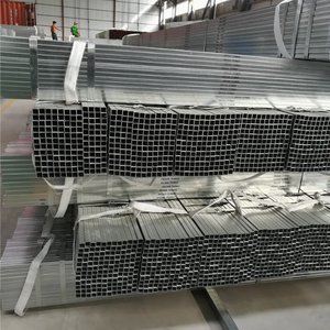 Tuyau en acier carré galvanisé à chaud ERW 40x40 50x50 60x60 <span class=keywords><strong>80x80</strong></span> 100x100 section creuse norme ASTM - Product Image 6