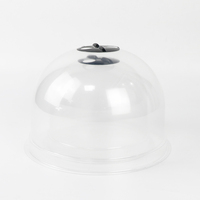 Cloche de jardin en plastique transparent réutilisable, bâche anti-humidité, protection pour plantes, pépinière