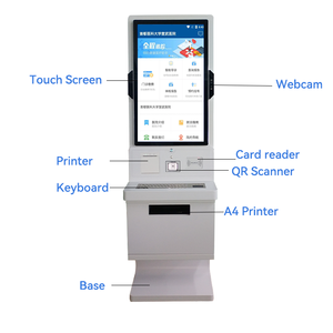 Quiosco de Autoservicio Económico Personalizado con Función de Impresión A4 de 32 Pulgadas, Lector de Tarjetas de Identificación para Pacientes, para Hospitales - Product Image 6