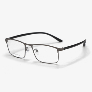 <span class=keywords><strong>Lecool</strong></span> 8726 53-17-140 Gafas de sol cuadradas antirreflectantes para hombre con montura fina de acero ultraligero - Product Image 4