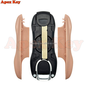 Fundas de Repuesto para Llaves de Alta Calidad en Color Rosa para Porsche con Pegatinas para Crear Marcos de Fotos Artísticos - Product Image 3