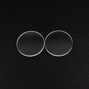 Zhqh แผ่นควอตซ์ใสทรงกลมใสมีความบริสุทธิ์สูงแผ่นแก้วซิลิก้าแบบแผ่นใส - Product Image 4