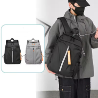 Sac à dos décontracté Oxford antivol avec fermeture éclair souple et tendance personnalisé Sac à dos étanche pour ordinateur portable de voyage pour hommes