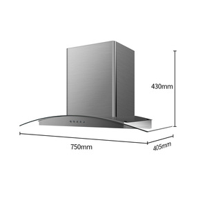Vente directe d'usine, hottes électriques murales, en verre trempé, faciles à nettoyer, utilisation en hôtel, en voiture, classe énergétique efficace - Product Image 5