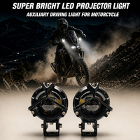 Nouveaux projecteurs LED de travail pour voiture 12V 20W étanches en aluminium Trontech TT-SL-31, blanc/jaune/stroboscopique, accessoires