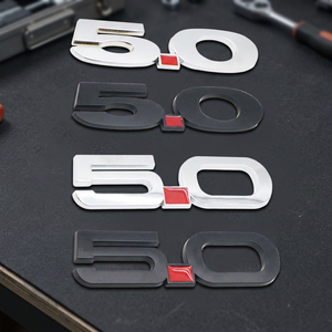Emblema Personalizado para Auto Xtx Fan Club 5.0, Cromado ABS, Letras 3D Electrochapadas de Alta Calidad, Adhesivo 3M4229P, 1 Año de Garantía - Product Image 3