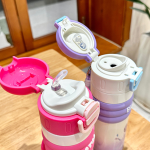 Botella de Agua Doble MAIMA para Deportes al Aire Libre, Regreso a Clases, Nueva Botella de Agua Térmica de Acero Inoxidable con Degradado Bonito - Product Image 2