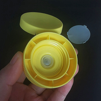 Bouchon à clapet en plastique PP anti-fuite 38/400 pour bouteilles de ketchup, sauce, miel, confiture