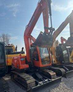 Excavatrice Doosan Dx75lc-9c d'occasion, Doosan Dh55 Dh60 Dh70 Dh75 Dh80 Dx55 Dx60 Dx75 Dx150, excavatrice sur pneus Doosan en stock - Product Image 1