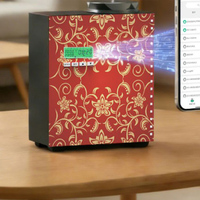 Diffuseur d'arômes compact électrique sans eau, atomiseur désodorisant avec minuterie et contrôle par application, compatible avec les prises murales CA, pour usage domestique