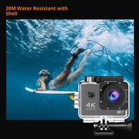 Nouvelle Caméra Sportive Modèle Privé 4K CMOS Numérique pour Plongée Extérieure DV 3C Anti-tremblement Étanche IP68 Écran 2.0''