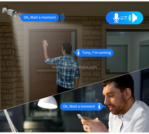 מצלמת רשת 8MP חכמה עם תאורת לד כפולה, זיהוי אנושי, שמע דו-כיווני, חיישן CMOS, עמידה בפני ונדליזם, מצלמות אבטחה - Product Image 3