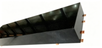 LANSEN Bloc triangulaire en granit massif naturel pour structures de support d'angle avec garantie d'un an