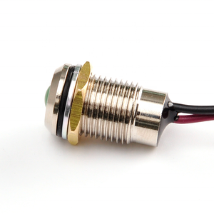 Großhandel 6mm 8mm 12mm 16mm wasserdichte grüne Lampe Signal anzeige lampe - Product Image 2