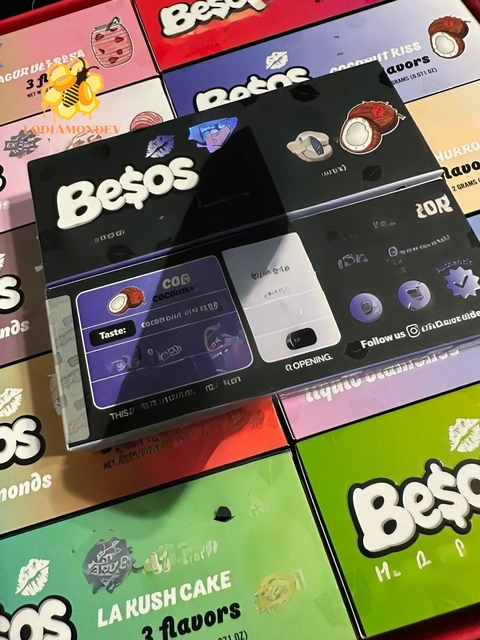New Besos 2g Devices Packaging 10 Flavor Customizable