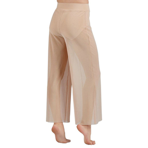 Pantaloni da ballo lirico MiDee pantaloni da donna a gamba larga a vita alta moderni costumi classici contemporanei adulti taglie forti - Product Image 3