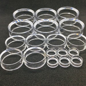 Trang trí hiển thị Acrylic Vòng hiển thị đứng cho bóng chày hiển thị pha lê bóng hiển thị - Product Image 1