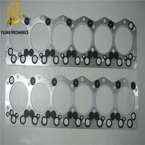 Junta de culata Yiling Mechanics 6D108 para motor diésel de excavadora, piezas Komatsu - Product Image 2
