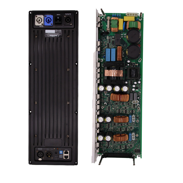 3 Channel 800w Speaker Plate Class d Dsp Active Amp Powered Speaker Power Amplifier Module for 12 Inch Speaker 10" Line Array