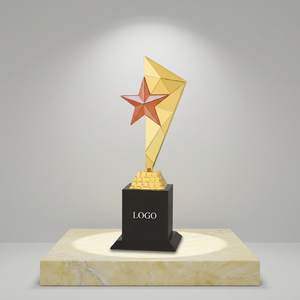 Trofeo Estrella Portátil Personalizado con Diseño de Metal Fundido a Presión, Impresión UV y Logotipo Grabado con Láser a Precio de Mayoreo desde India - Product Image 1