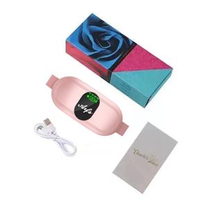 Almohadilla de calefacción Menstrual inalámbrica con pantalla Digital portátil, masaje de calentamiento rápido, cinturón envolvente para la cintura, masajeador Menstrual para mujer - Product Image 4