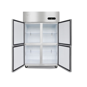 Rebirth Вертикальная 4-дверная Коммерческая Морозильная камера из нержавеющей стали 1000 литров с отрицательной мощностью 220 В/110 В - Product Image 4