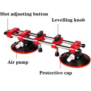 Outil à main de réglage de couture de pierre industrielle de 6 pouces pour l'installation de comptoirs, ventouses sous vide, élévateur de <span class=keywords><strong>carreaux</strong></span>, plaques d'aspiration en marbre OEM - Product Image 2