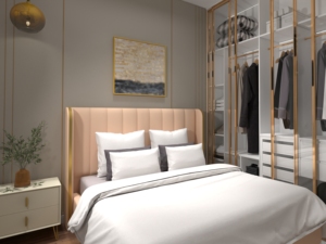 Armoire de haute qualité de conception modulaire moderne européenne, armoire de chambre principale, placard - Product Image 5