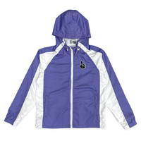Veste de sport d'extérieur respirante et coupe-vent personnalisée de haute qualité avec impression et broderie, fermeture éclair à sangle, unisexe, automne