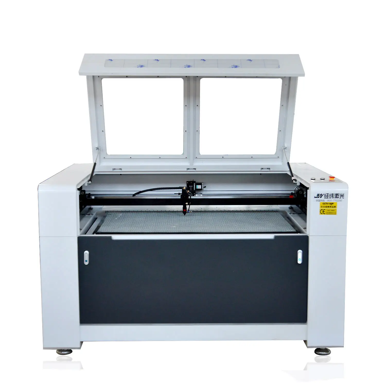 High configuration laser engraving machine cutting carving leather /stamp/acrylic/wood