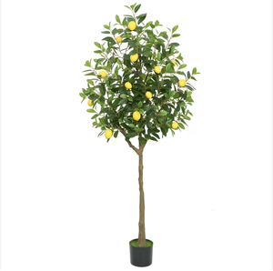 Rama de Limón Artificial de Plástico, Bonsái Ecológico, Decoración para el Hogar y Jardín de Pascua, Planta en Maceta para Oficina, Hotel, Restaurante - Product Image 4