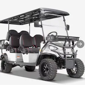 Uwant-Carrito de golf eléctrico de 6 plazas para excursiones, carrito de golf de litio con batería, icono de lujo, nuevo producto