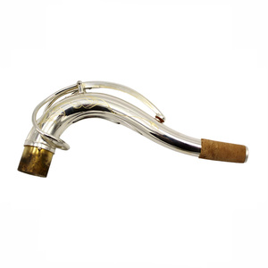 Saxophone ténor en cuivre plaqué argent de style SBA, fabrication allemande, marque Eastern Music - Product Image 1