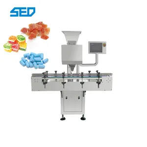 Contador automático de pastillas de laboratorio, máquina contadora de cápsulas de tabletas