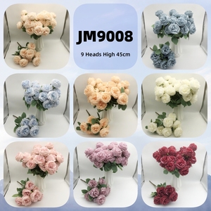 EG-A203 Fiori Artificiali all'Ingrosso, Bouquet di Rose in Seta, Mazzo di Fiori Artificiali, Mazzo di Rose in Seta - Product Image 6