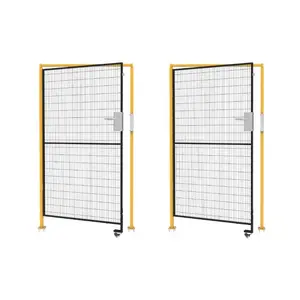 Mechanical Guardrail Warehouse Equipment Protection Factory fence Floor Isolation Net