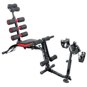 Paquete de seis ajustables <span class=keywords><strong>Abdomen</strong></span> Máquina de fitness unisex Pedal duradero Equipo de gimnasio Cuidado multifuncional <span class=keywords><strong>Banco</strong></span> de ejercicios y estante - Product Image 1