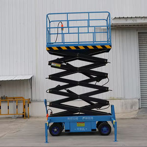 Carretilla elevadora de limpieza interior/exterior portátil de 14m, plataforma de operación de gran altitud, limpieza de ventanas, comunidad de vehículos elevadores - Product Image 5