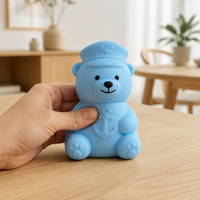 Nouveau jouet anti-stress en forme d'ours mignon, souple et à rebond rapide, idéal pour les cadeaux de fête, jouet de bureau, jouets promotionnels, boîte surprise
