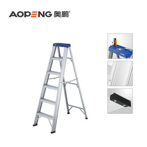 Échelle simple en <span class=keywords><strong>aluminium</strong></span> multi-usages à <span class=keywords><strong>5</strong></span> <span class=keywords><strong>marches</strong></span>, vente en gros directe d'usine, <span class=keywords><strong>pas</strong></span> <span class=keywords><strong>cher</strong></span>, AP-2625 - Product Image 2